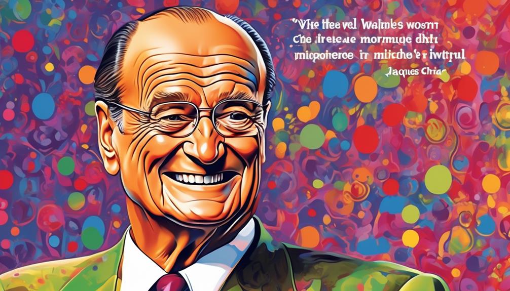 chirac s quips and wit