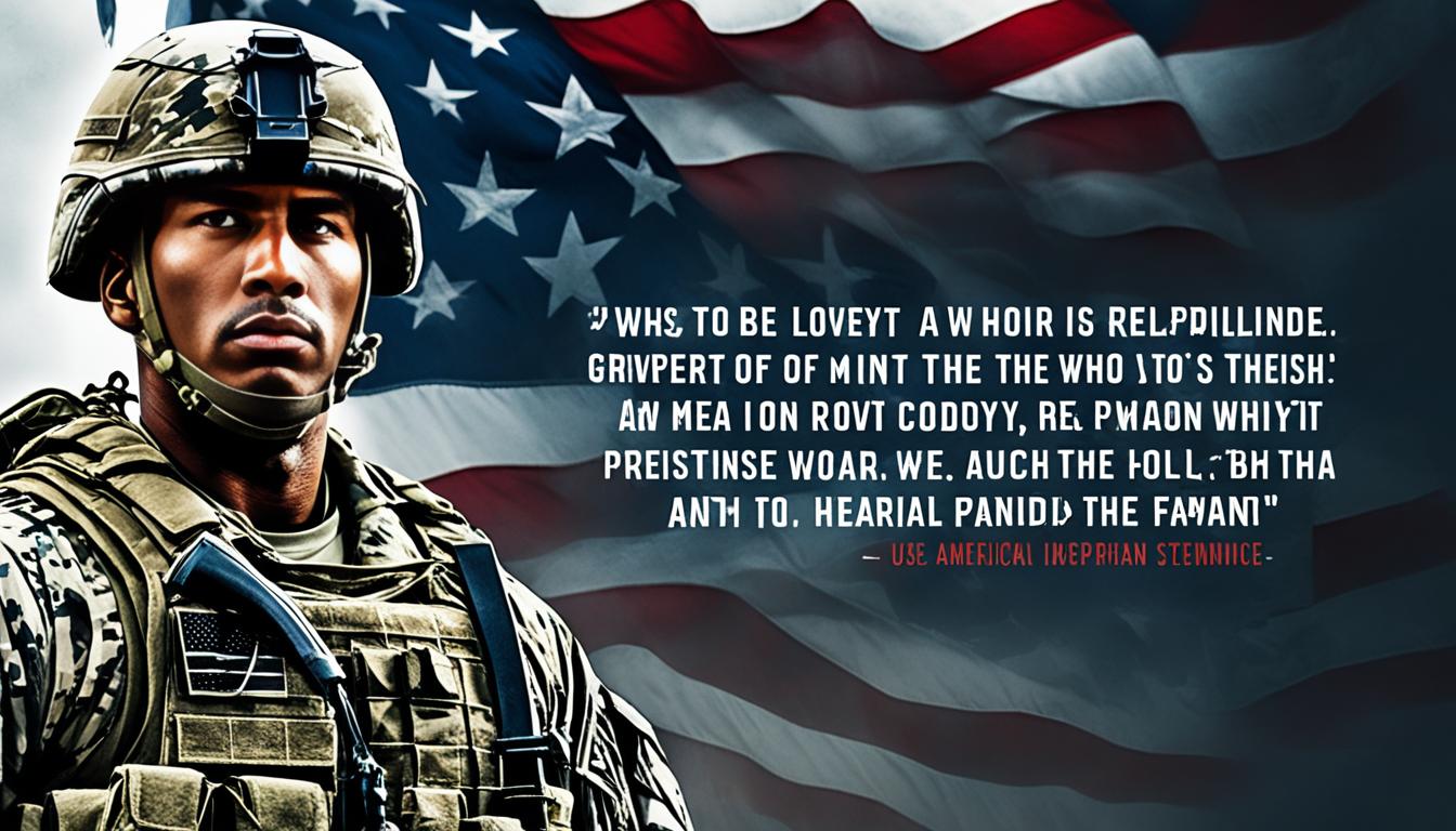 Inspiring Military Quotations for Strength & Honor