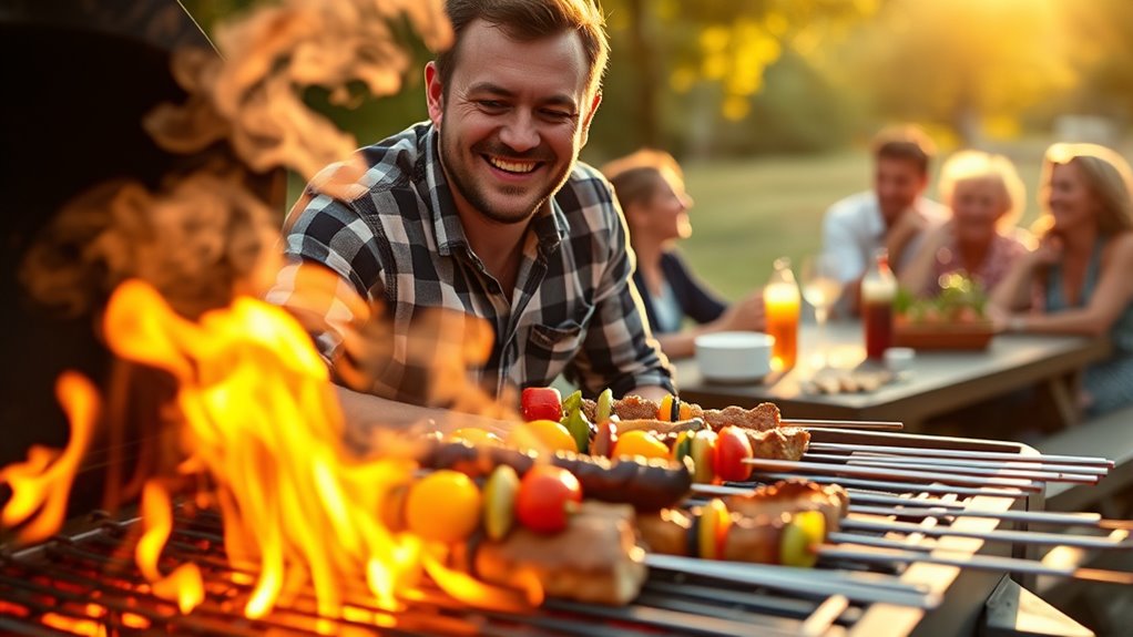 barbecue humor and laughter