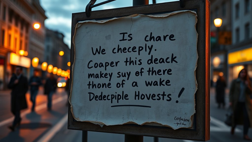 build trust through honesty