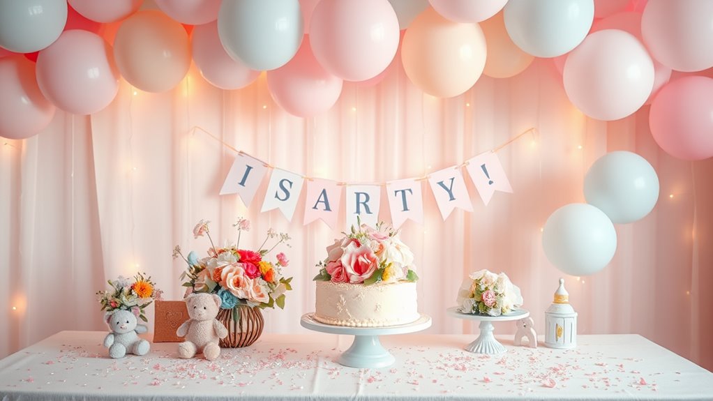 celebrate baby shower joy