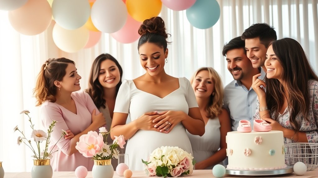 celebrating baby s first meeting