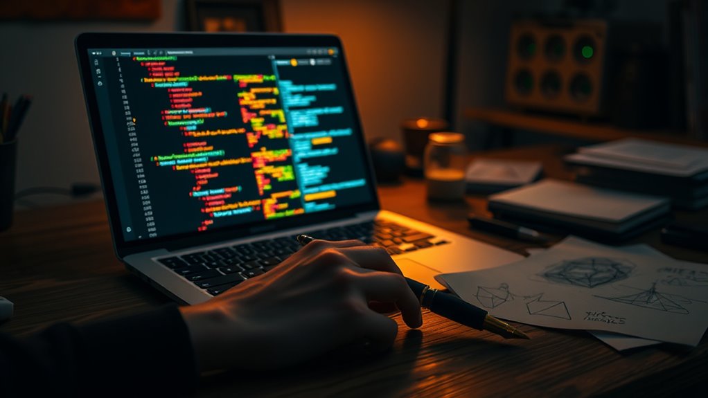 code as visual storytelling