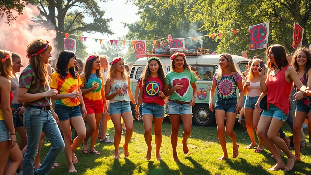 counterculture s peaceful expression