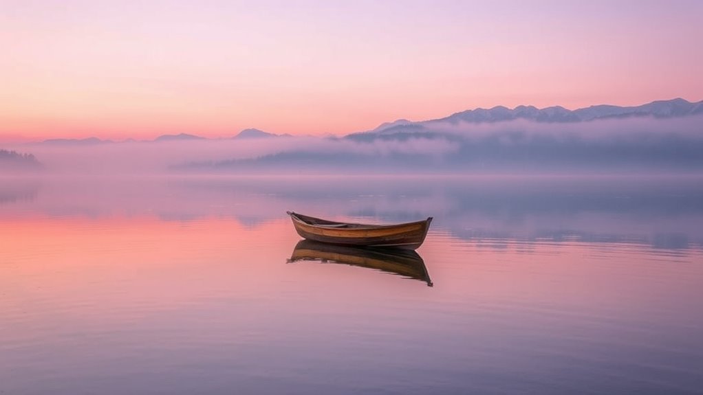 embrace calm through reflection