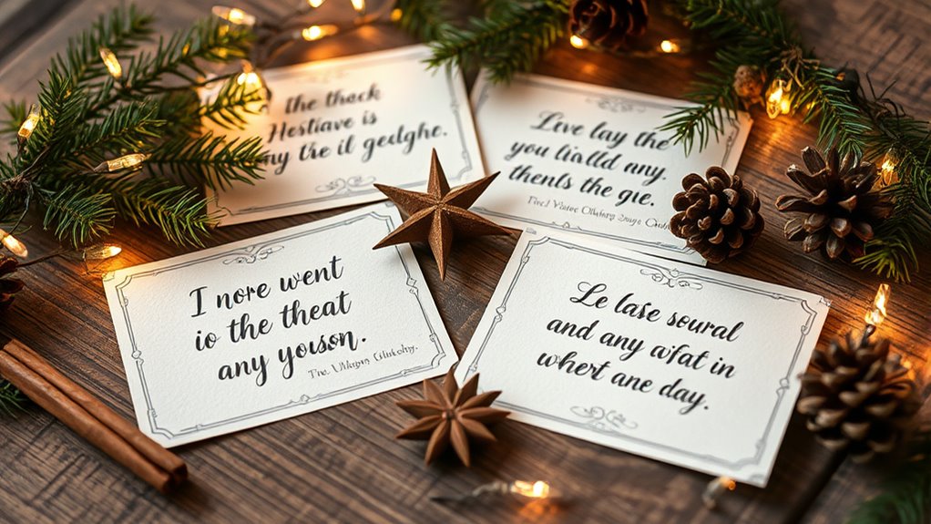 festive greetings enhance holiday spirit