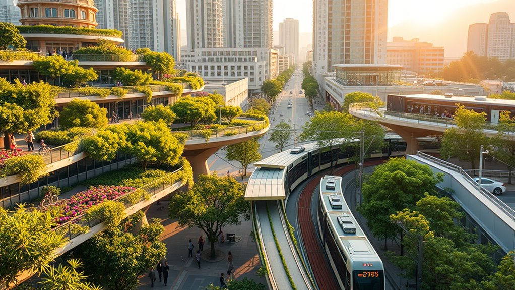 green transit infrastructure integration