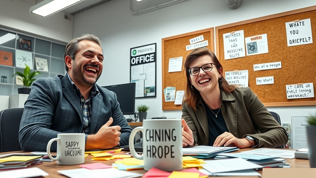 humor boosts team morale