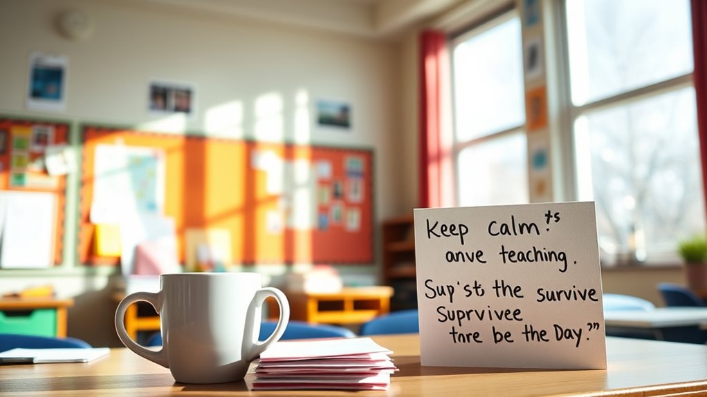 humor eases classroom tension