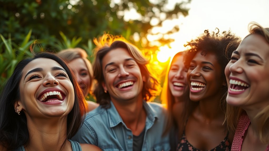 humor fosters genuine connections