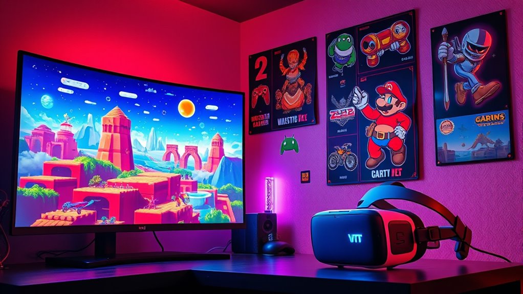 immersive 3d gaming experiences