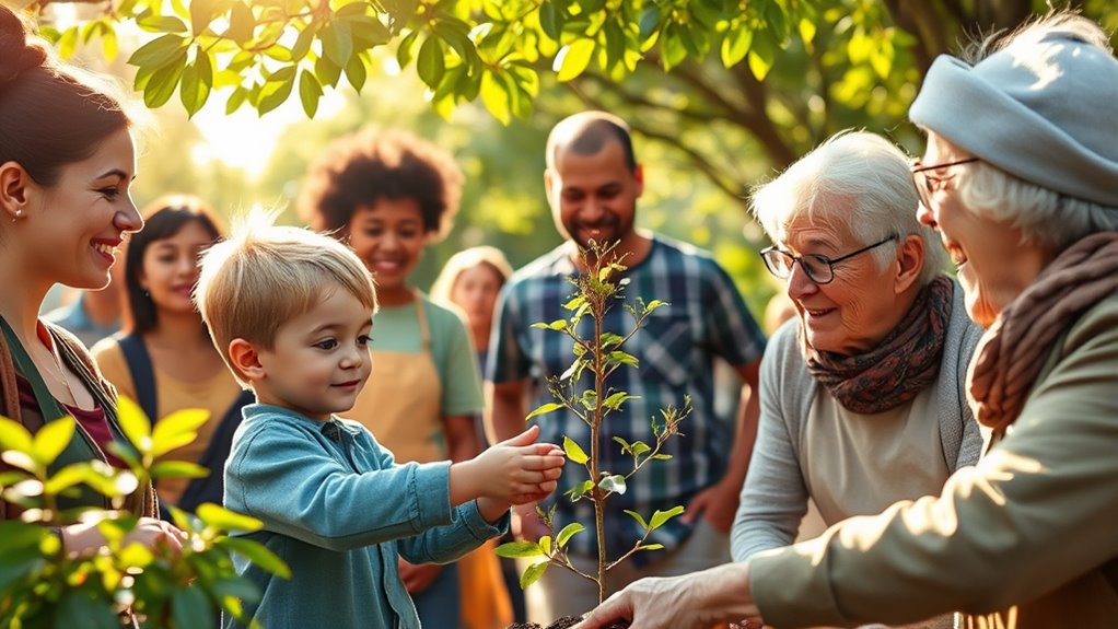 inspire selfless community growth