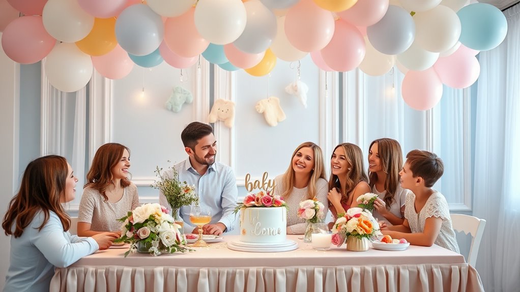 joyful baby shower inspiration