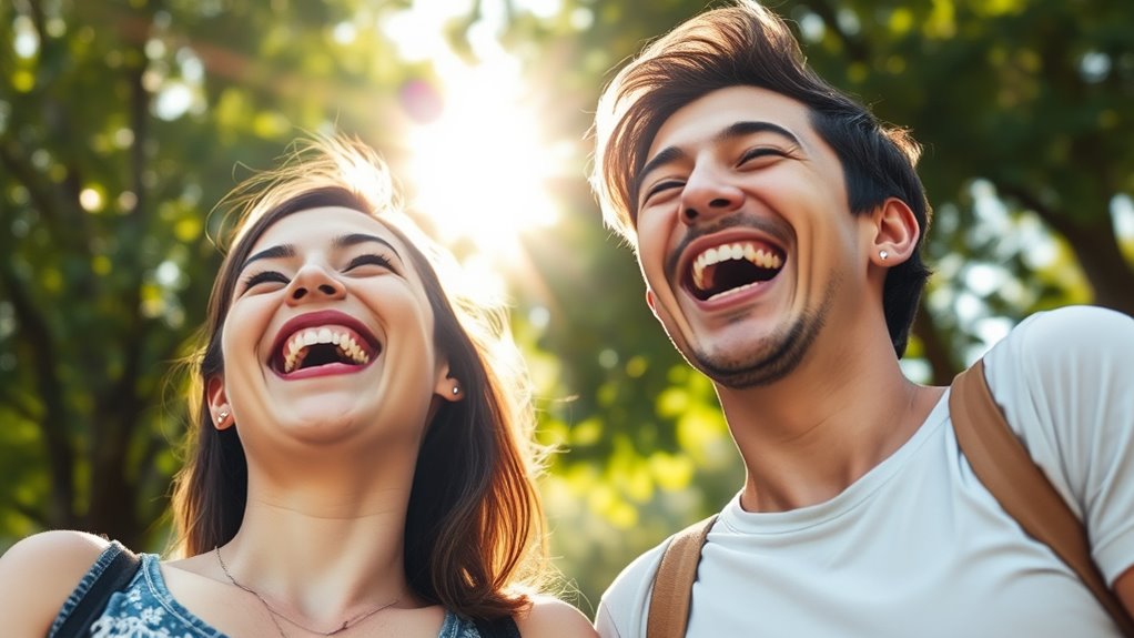 laughter strengthens emotional bonds
