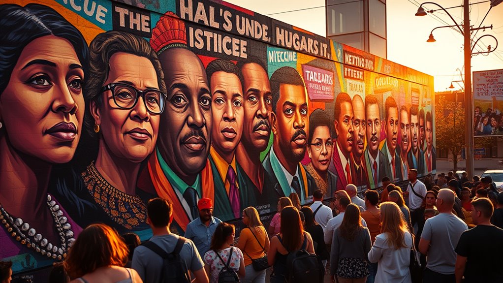 leaders champion ongoing justice