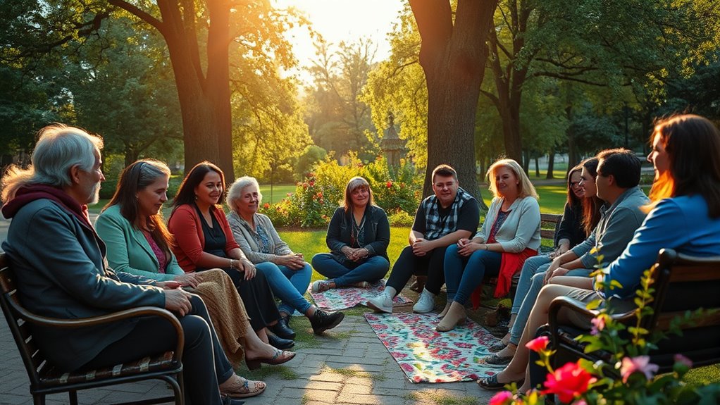 listening sharing connecting understanding