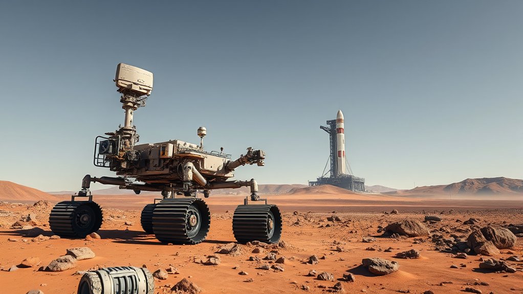 mars exploration and robotics