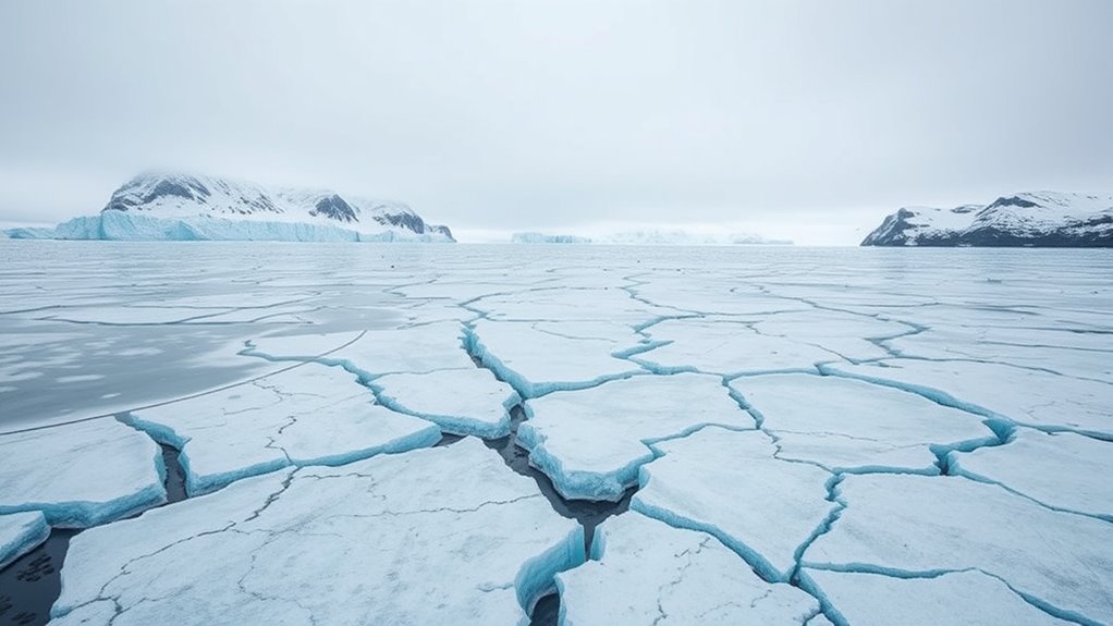 melting ice reveals climate history