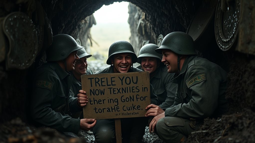 military humor fosters camaraderie