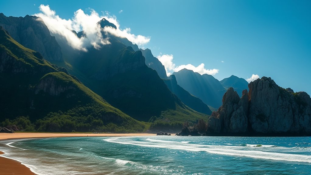 nature s contrasting retreats