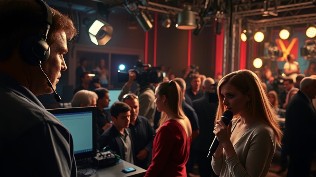producers manipulate on screen narratives