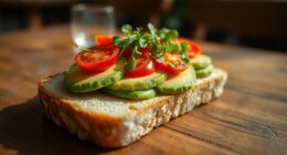 quotes over avocado toast