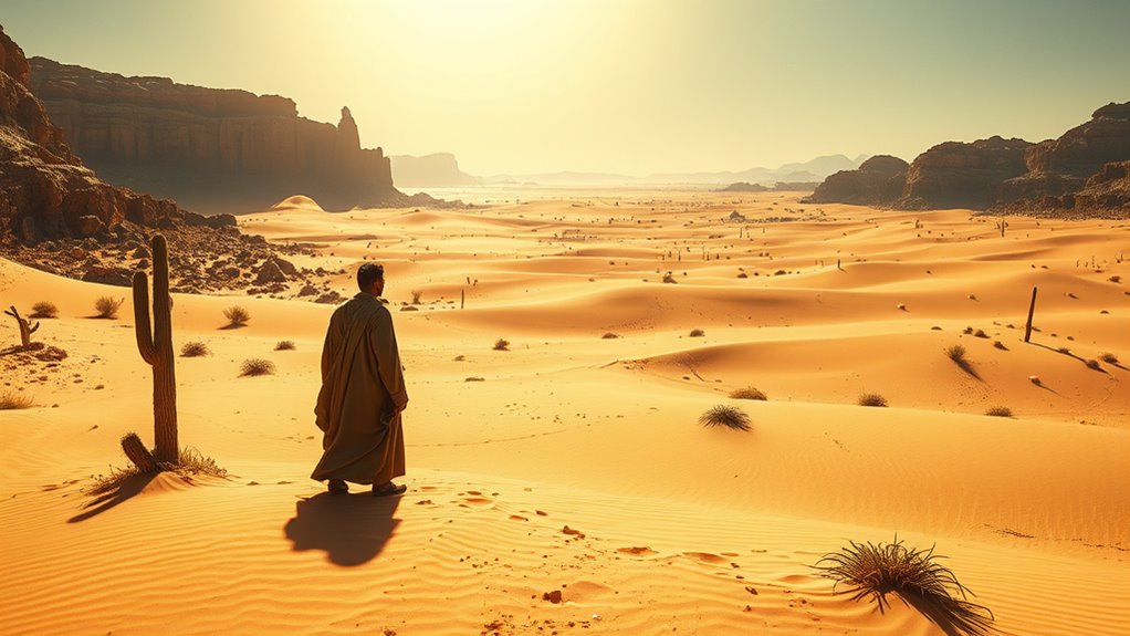 resilience amidst desert desolation