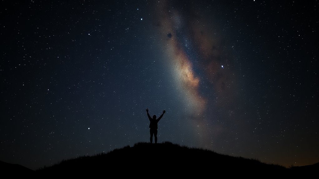 stargazing fosters humility and curiosity