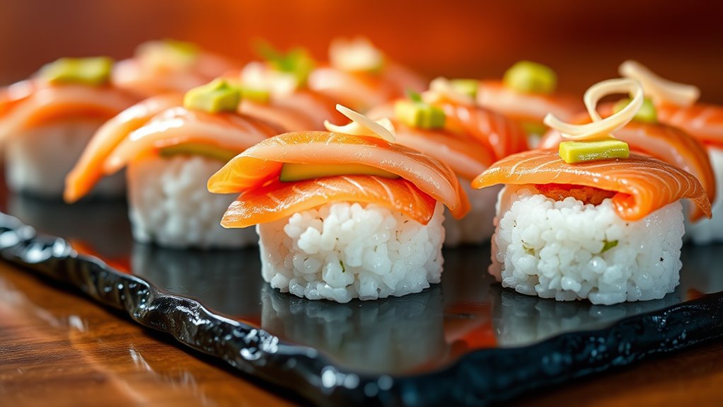 start with playful sushi puns