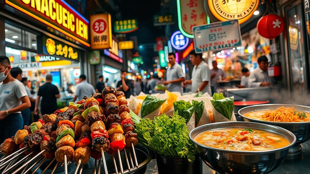 street food as edible art