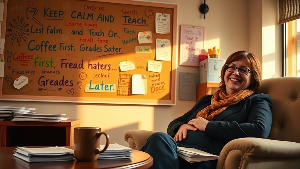 teacher humor boosts morale
