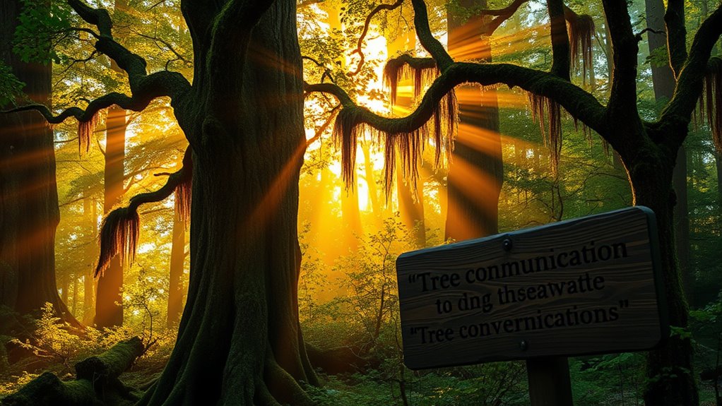trees communicate through chemical signals