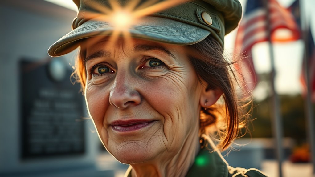 women s courage sacrifice service