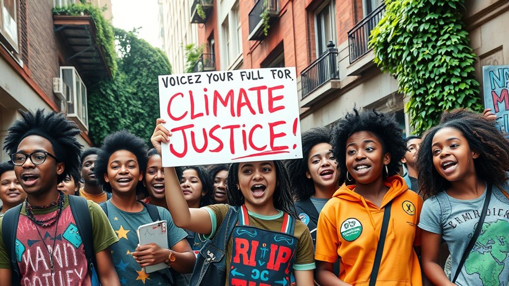 youth advocating for sustainability