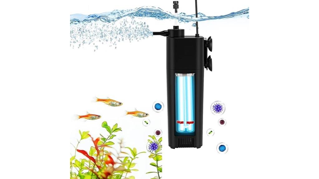 10 75 gallon u v filter