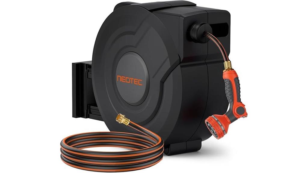 130ft wall mount hose