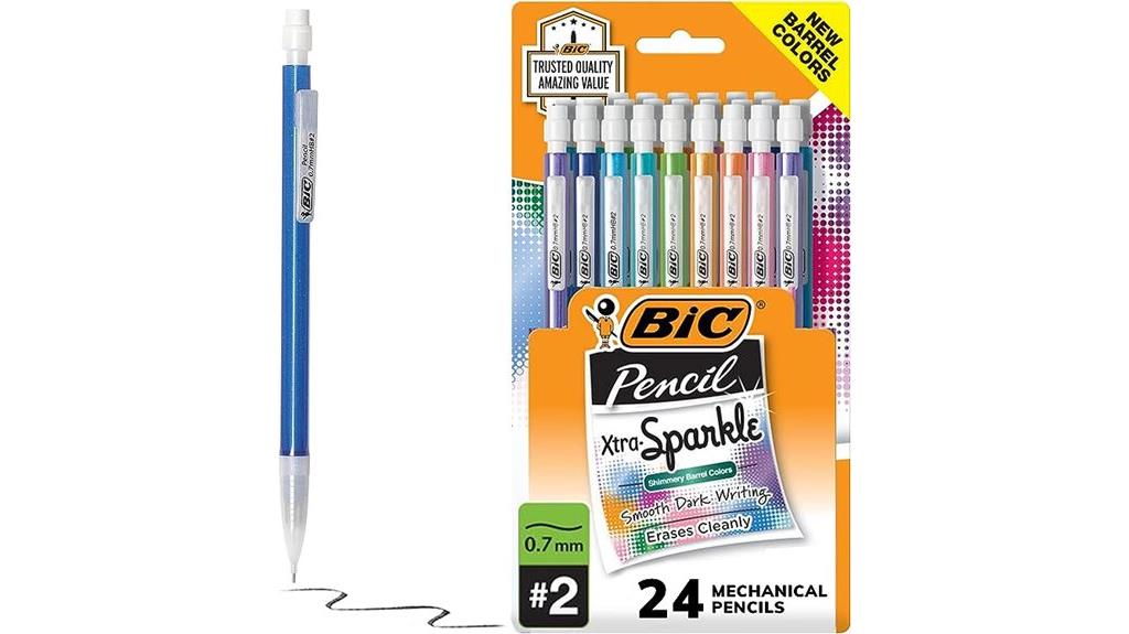24 pack 0 7mm pencils