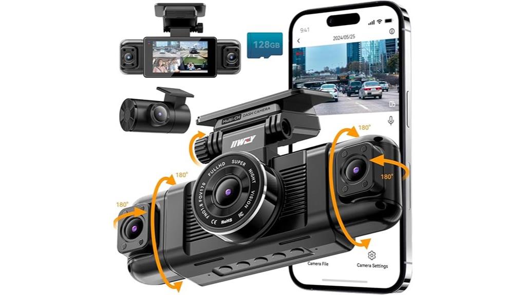 360 1080p dash cam