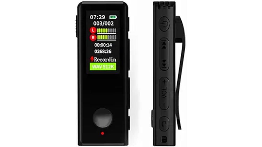 64gb usb lavalier recorder