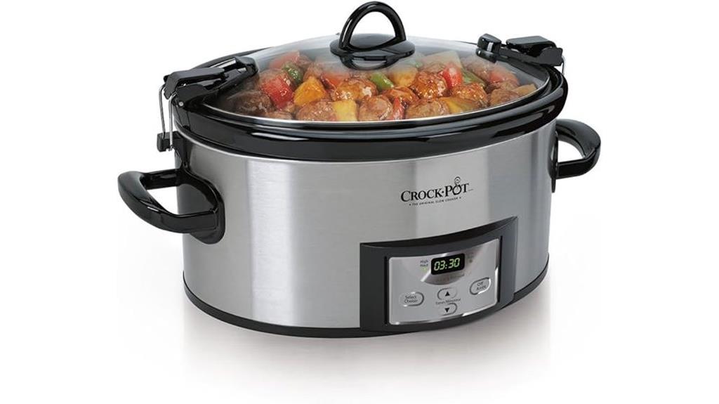 6 quart digital slow cooker