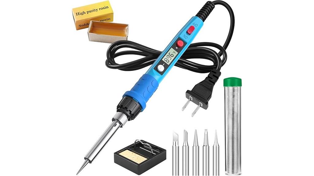 80w lcd digital soldering pen