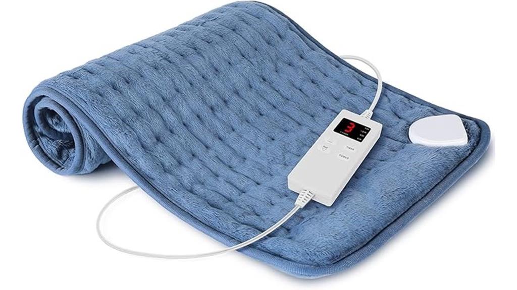 adjustable back heating pad