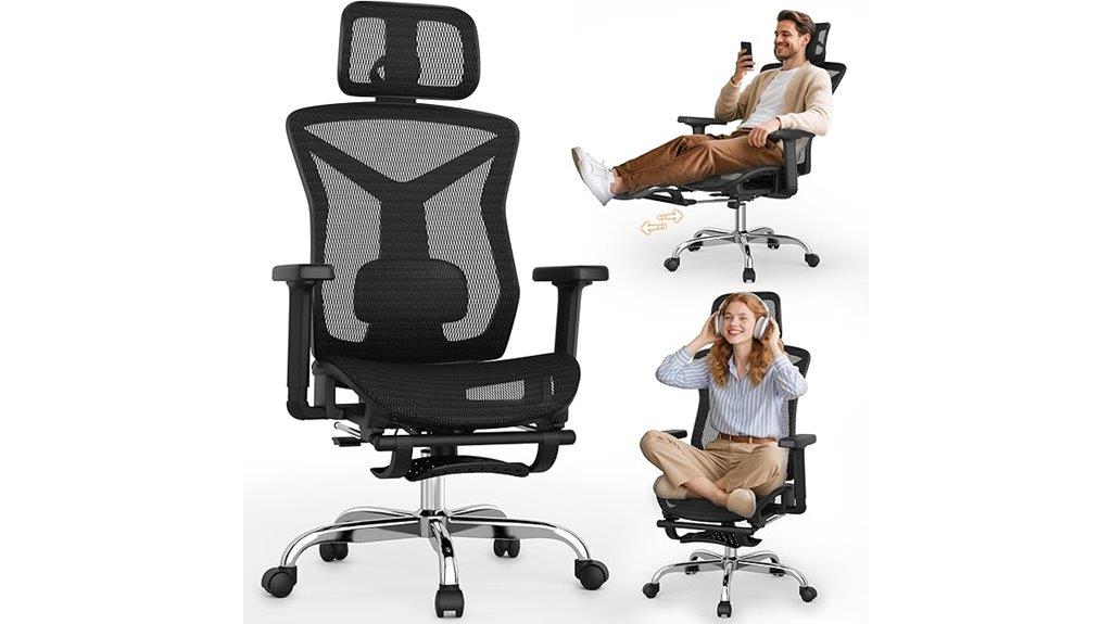 adjustable ergonomic seating