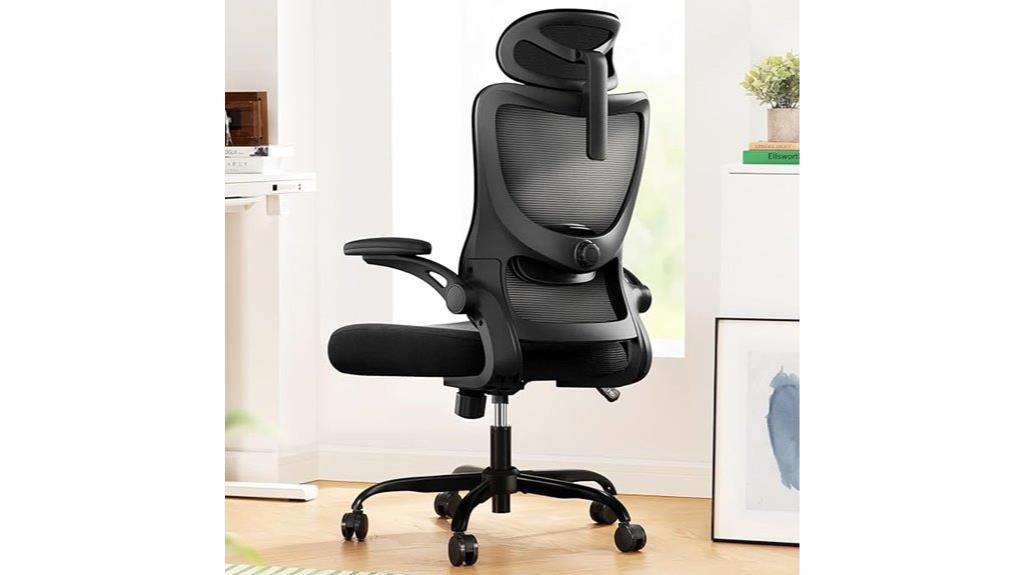 adjustable high back mesh chair