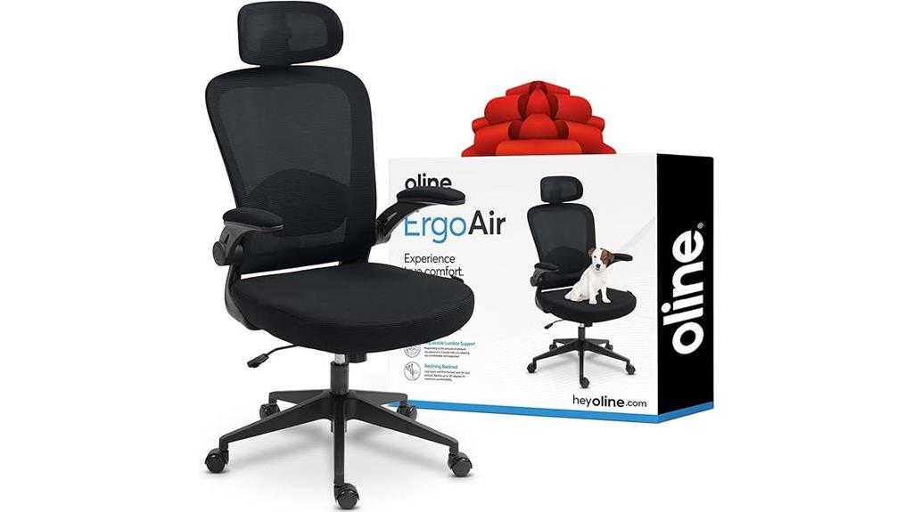 adjustable lumbar support chair