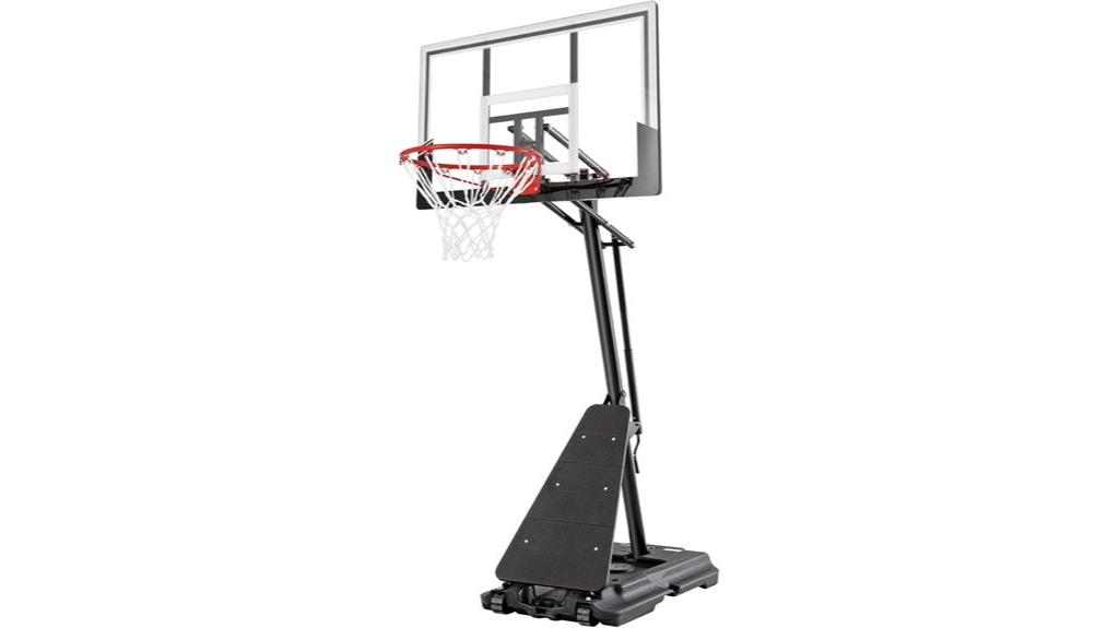 adjustable portable basketball hoop