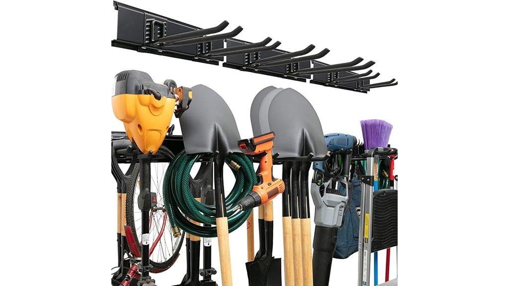 adjustable wall mount rack