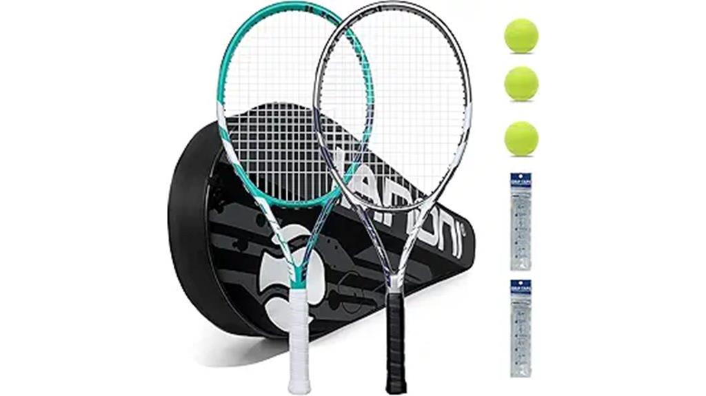 adult tennis racket set