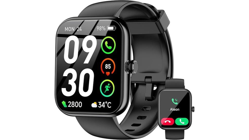 advanced waterproof fitness smartwatch