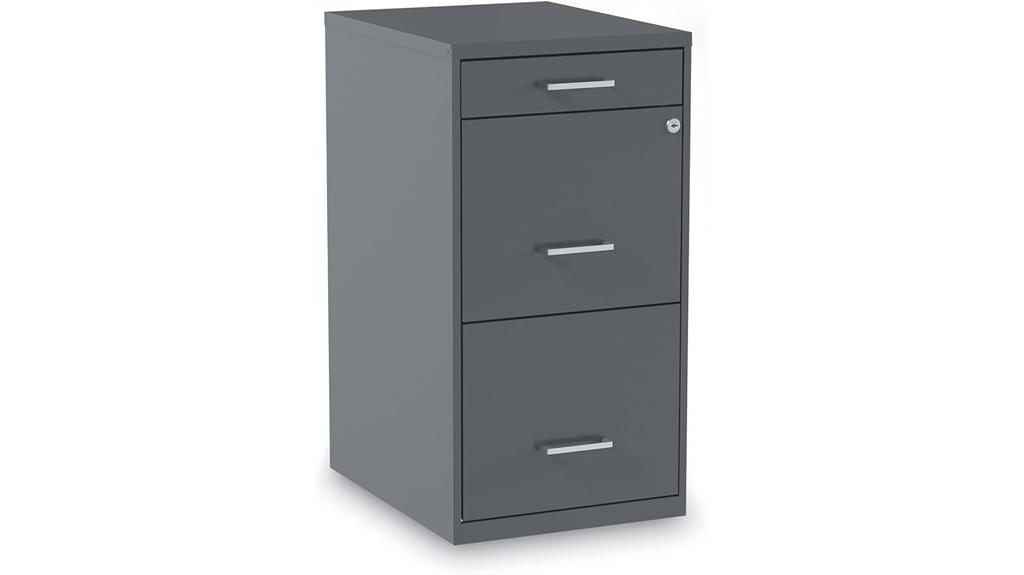 alera soho 3 drawer vertical